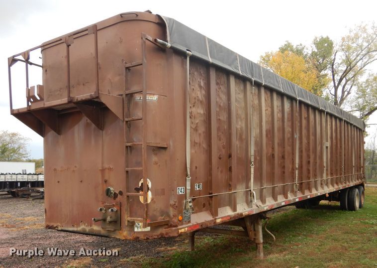 image for item KO9206 2007 Steco SW048108  walking floor trailer