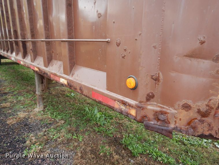 image for item KO9206 2007 Steco SW048108  walking floor trailer