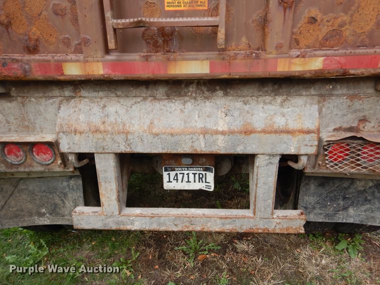 image for item KO9206 2007 Steco SW048108  walking floor trailer