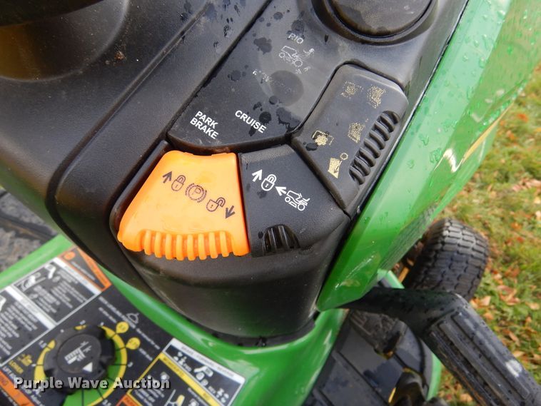 image for item KO9207 John Deere X300  lawn mower