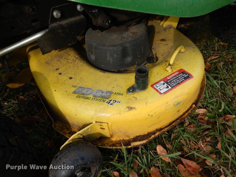 image for item KO9207 John Deere X300  lawn mower