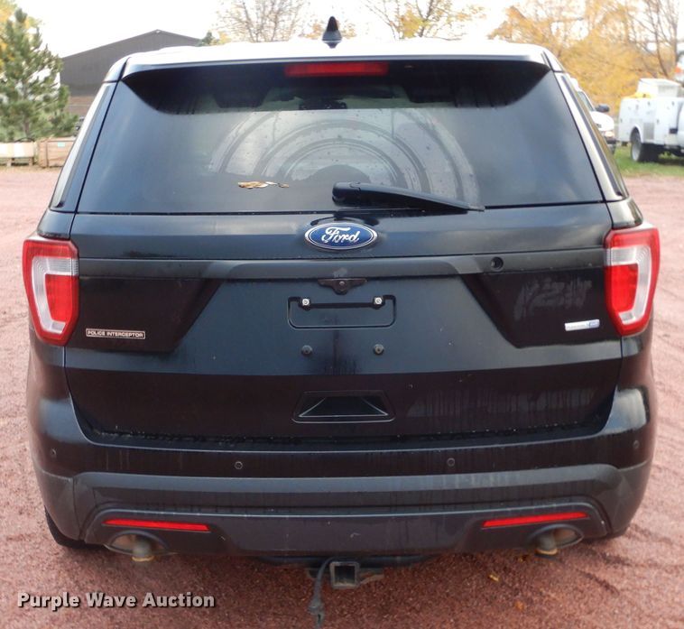 image for item KO9208 2017 Ford Explorer Police  SUV