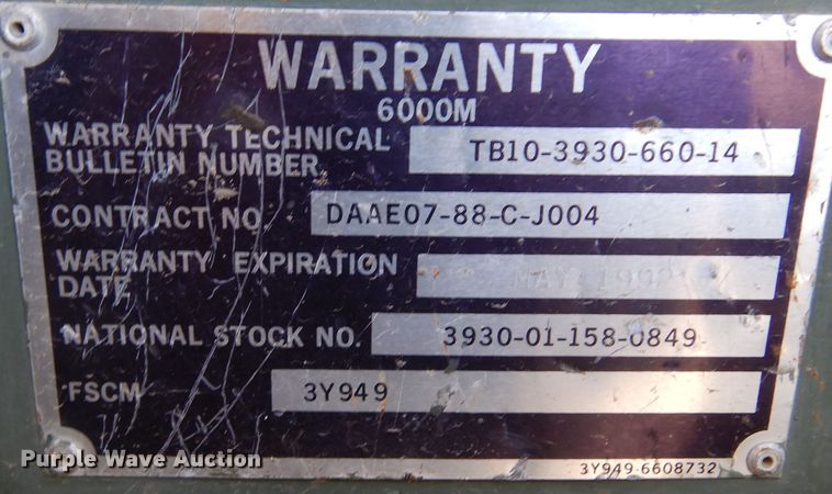 image for item KO9229 1990 SkyTrak 6000M  telehandler