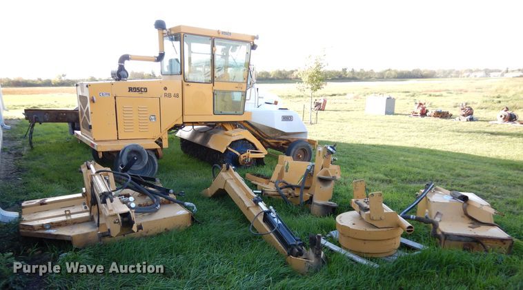 image for item KO9254 Tiger  side boom rotary mower