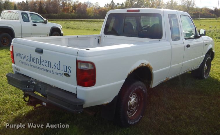 image for item KO9258 2001 Ford Ranger  SuperCab pickup truck