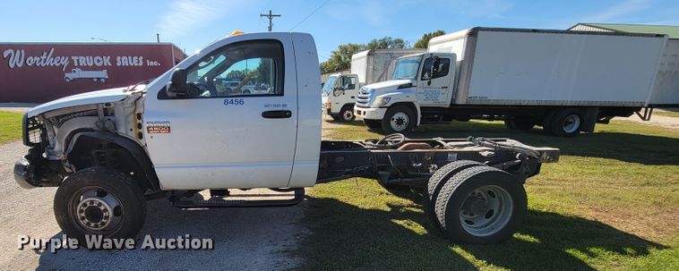 image for item KQ9110 2010 Dodge Ram 4500  truck cab and chassis