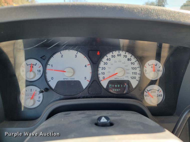 image for item KQ9110 2010 Dodge Ram 4500  truck cab and chassis