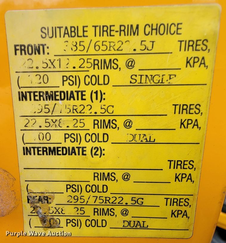 image for item KQ9198 2005 International 7400  dump truck