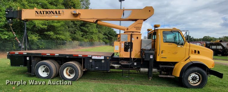image for item KQ9202 2002 Sterling LT8500  crane truck