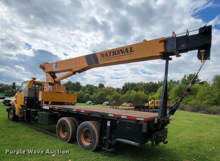 image for item KQ9202 2002 Sterling LT8500  crane truck