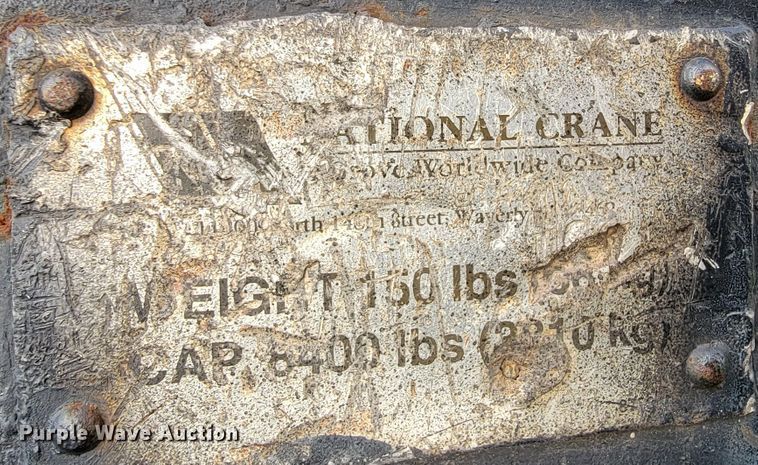 image for item KQ9202 2002 Sterling LT8500  crane truck