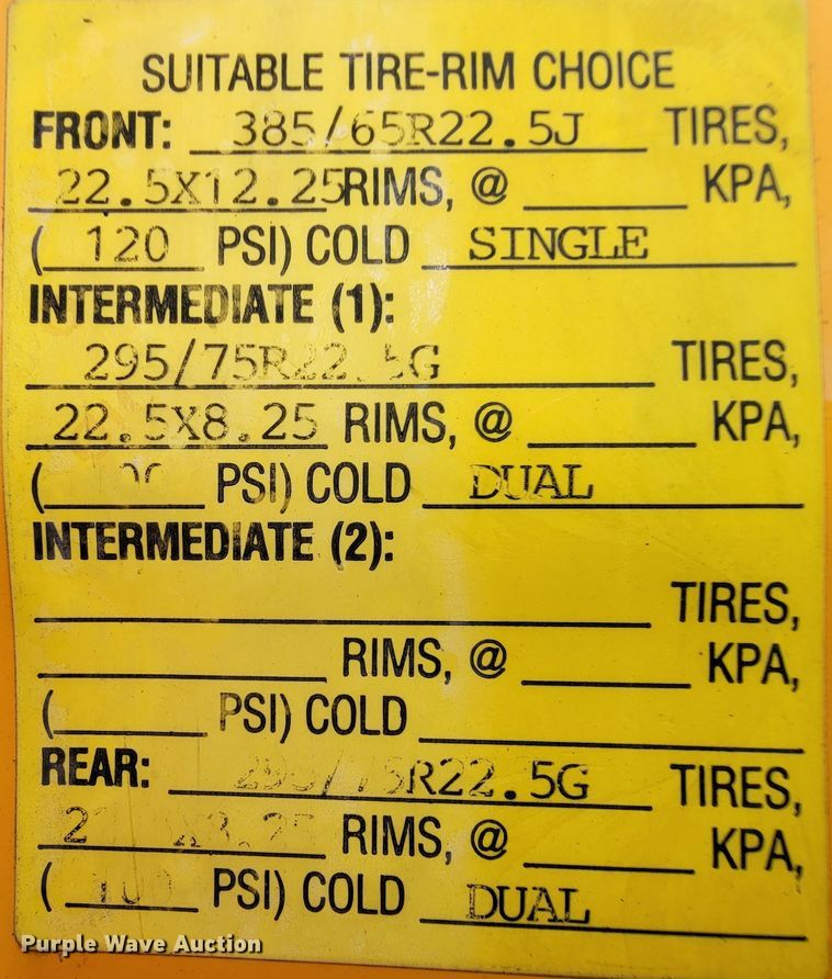 image for item KQ9203 2005 International 7400  dump truck