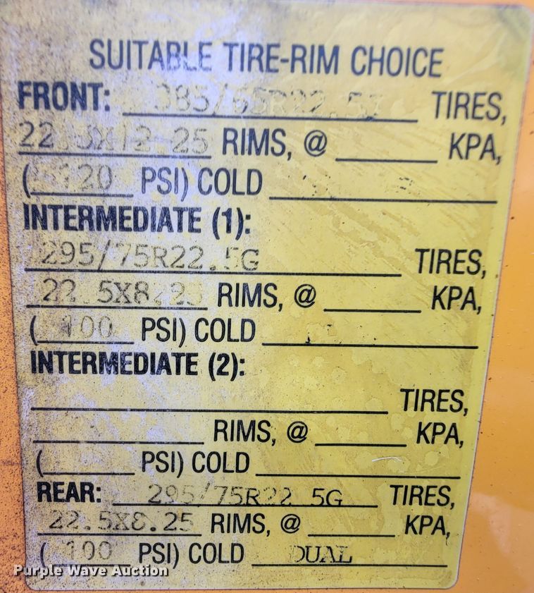 image for item KQ9205 2005 International 7400  dump truck