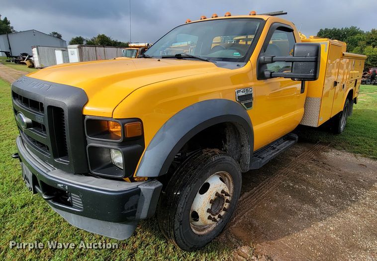 image for item KQ9207 2008 Ford F450 Super Duty  utility / service truck