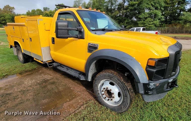 image for item KQ9207 2008 Ford F450 Super Duty  utility / service truck