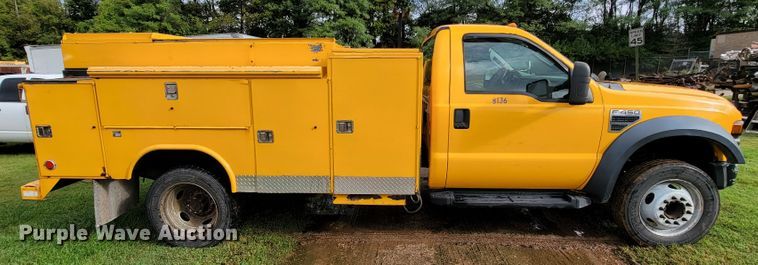 image for item KQ9207 2008 Ford F450 Super Duty  utility / service truck