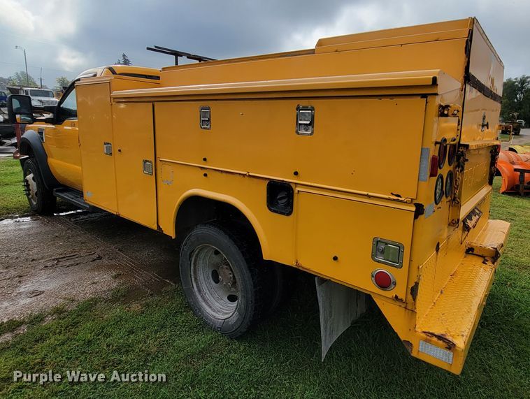 image for item KQ9207 2008 Ford F450 Super Duty  utility / service truck