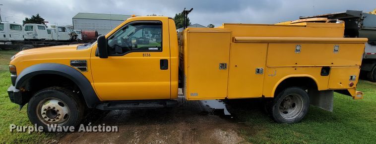 image for item KQ9207 2008 Ford F450 Super Duty  utility / service truck