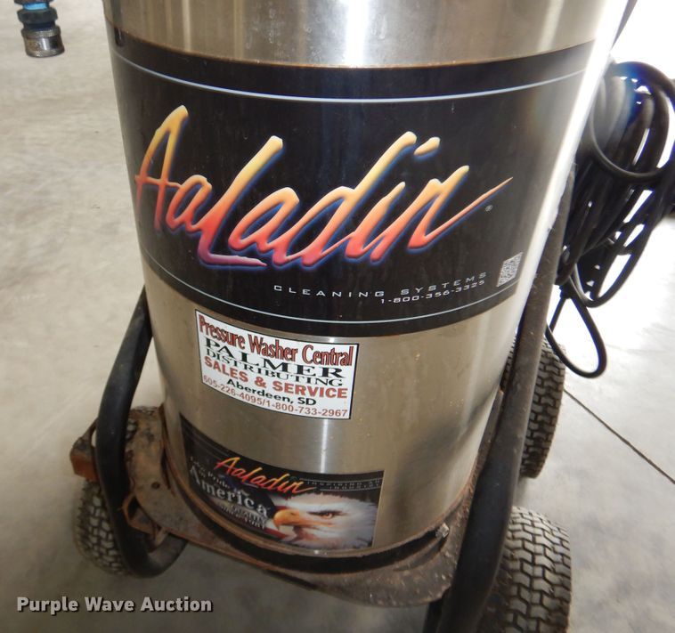 image for item KV9009 Aaladin 12-216 EL  hot pressure washer