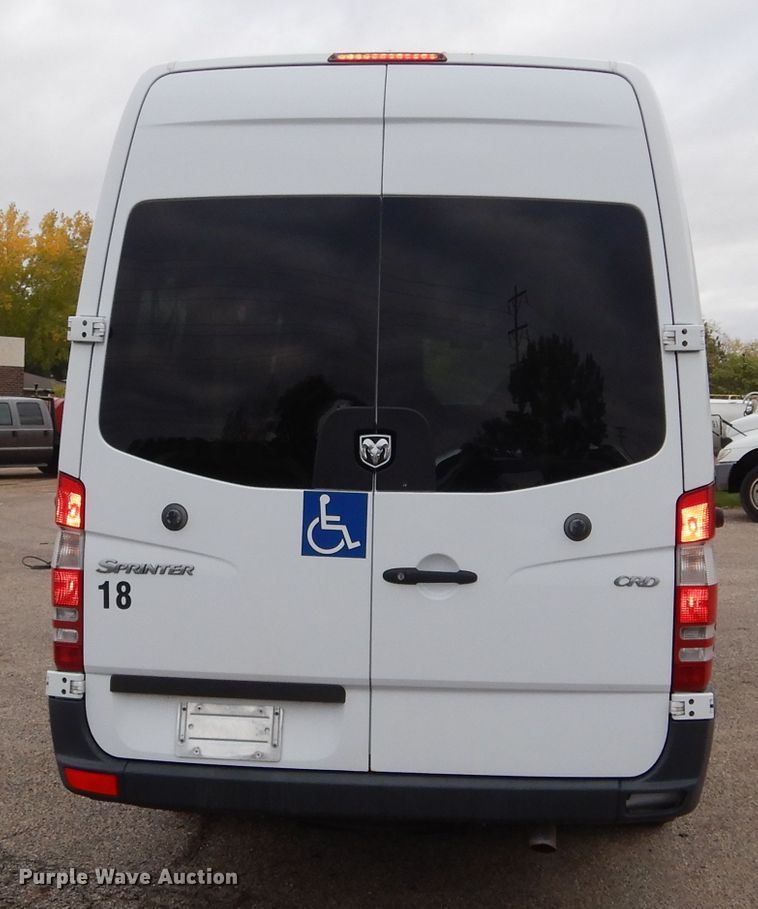 image for item KV9021 2007 Dodge Sprinter 3500  shuttle bus