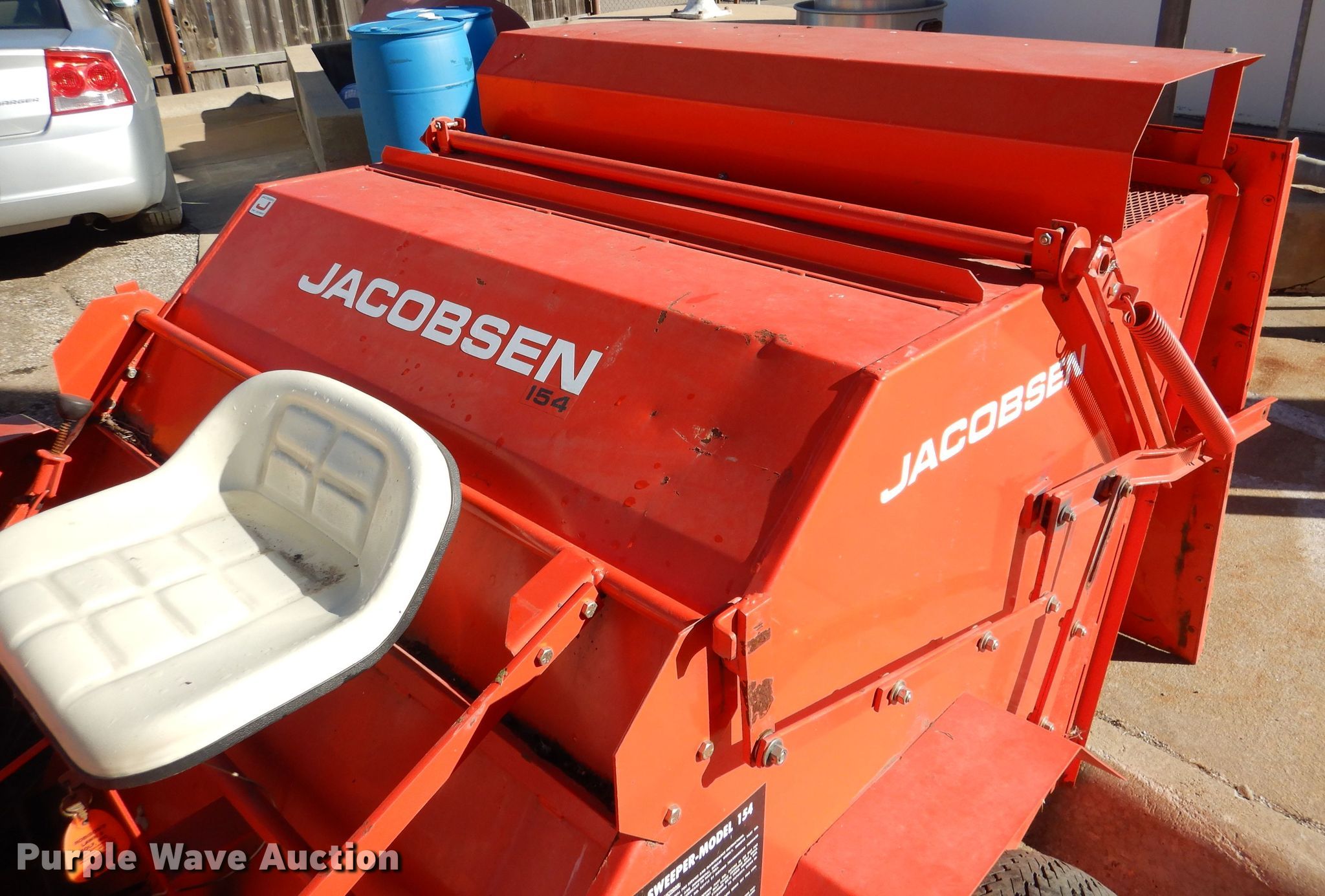Jacobsen 154 lawn sweeper in Salina, KS Item DN5325 sold Purple Wave