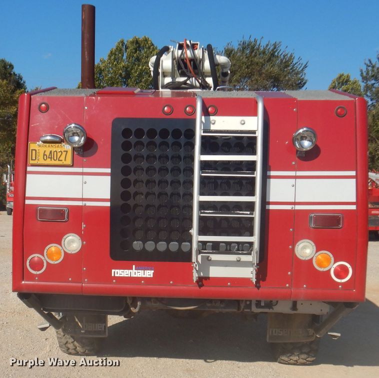 image for item DA5482 2000 Rosenbauer RIV  pumper fire truck