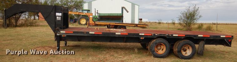 image for item DI5383 1985 Shop built  equipment trailer