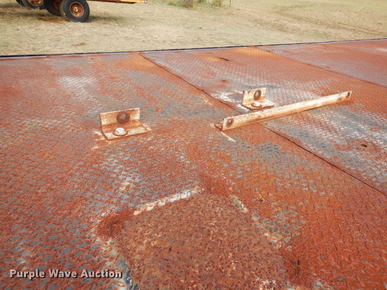 image for item DI5383 1985 Shop built  equipment trailer