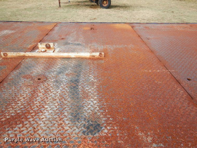 image for item DI5383 1985 Shop built  equipment trailer