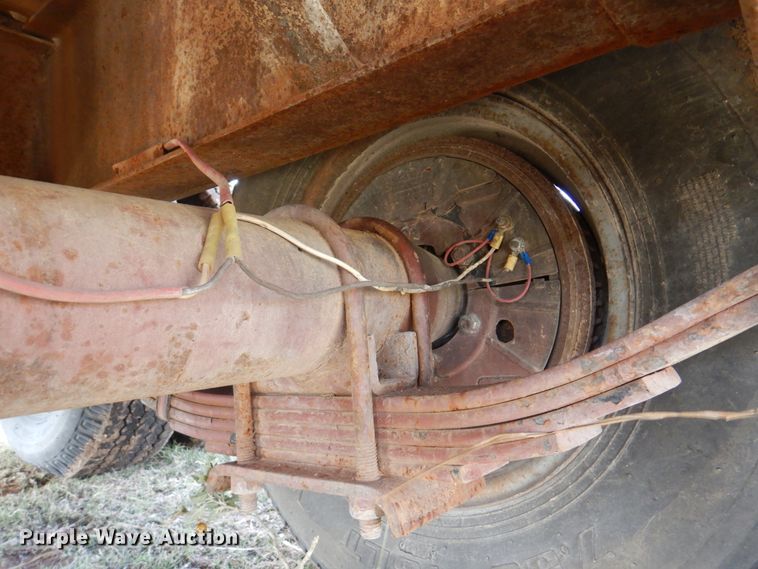 image for item DI5383 1985 Shop built  equipment trailer