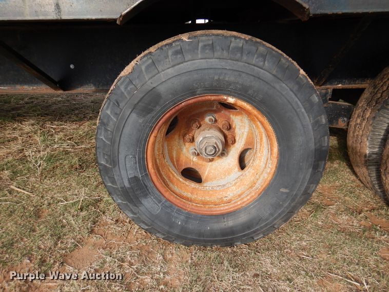 image for item DI5383 1985 Shop built  equipment trailer