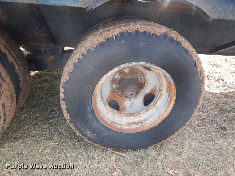 image for item DI5383 1985 Shop built  equipment trailer