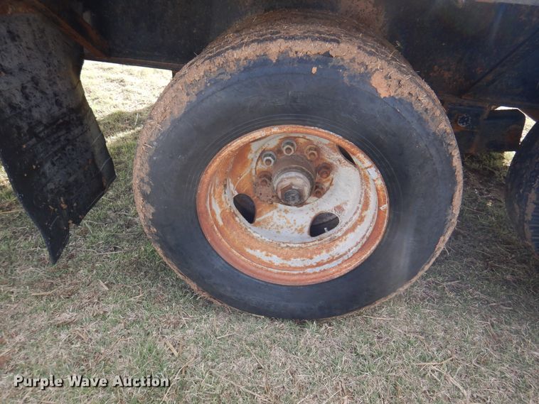 image for item DI5383 1985 Shop built  equipment trailer