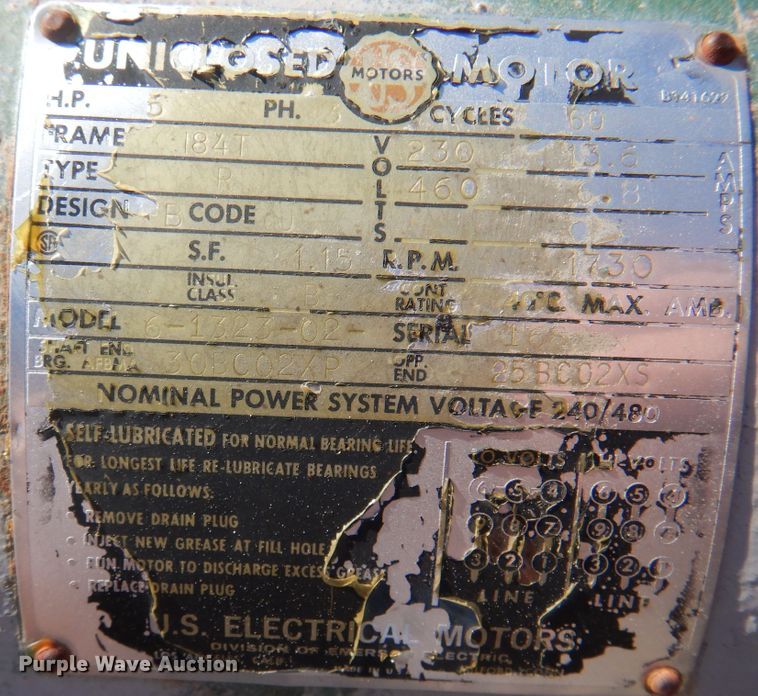 image for item DI5467 Speedaire 32494  air compressor