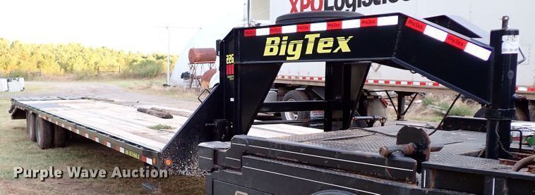 image for item DI5787 2019 Big Tex 22GN-35BK-5MR  equipment trailer