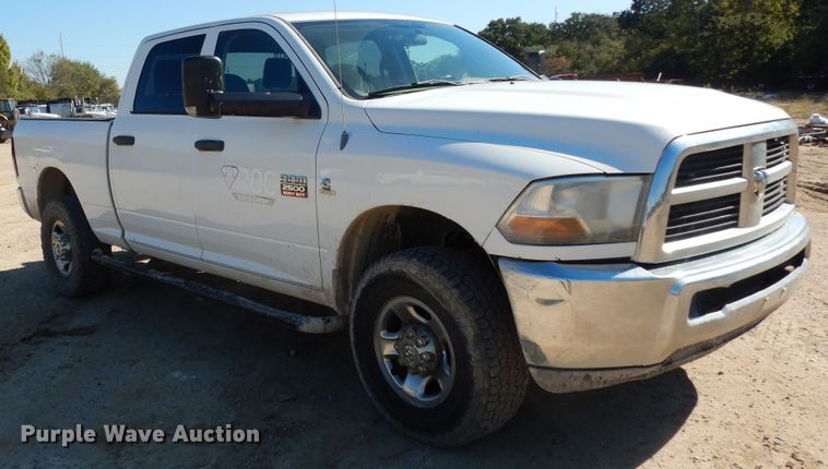 image for item DI8524 2012 Dodge Ram 2500 ST  Crew Cab pickup truck