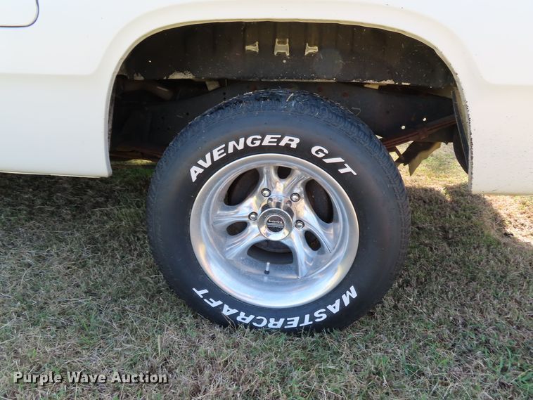 image for item DJ7430 1987 Dodge D150  pickup truck