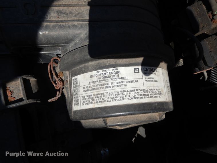 image for item DJ7438 2004 Chevrolet Express G3500  school bus