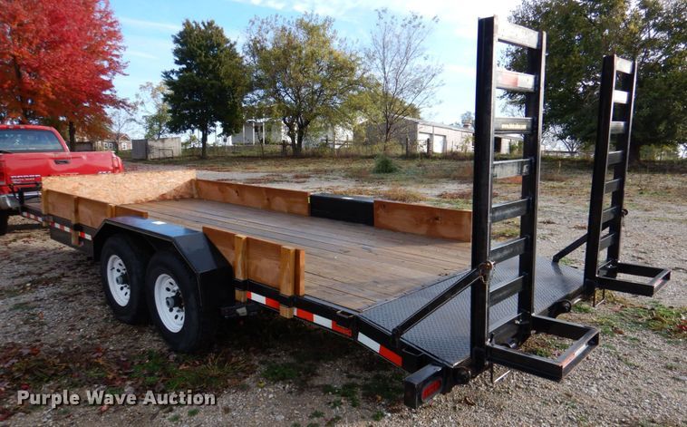 image for item DK1268 2015 H&H  utility trailer