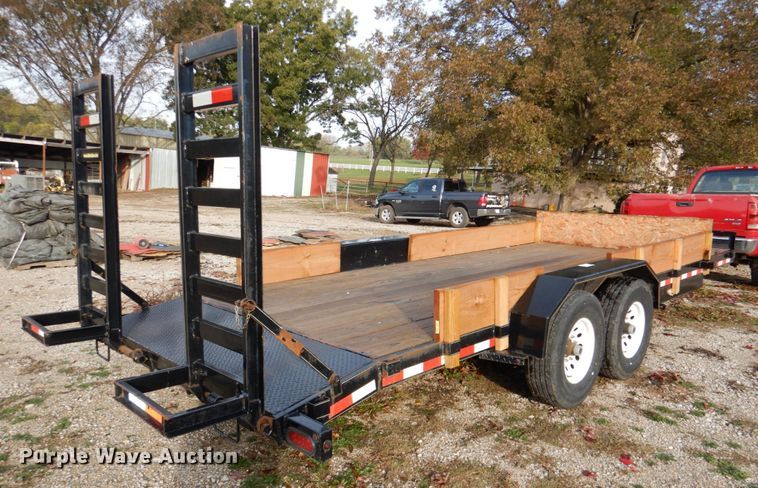 image for item DK1268 2015 H&H  utility trailer