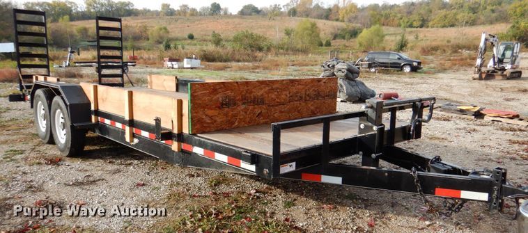 image for item DK1268 2015 H&H  utility trailer