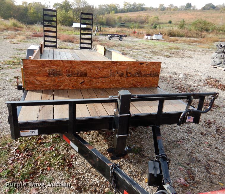 image for item DK1268 2015 H&H  utility trailer