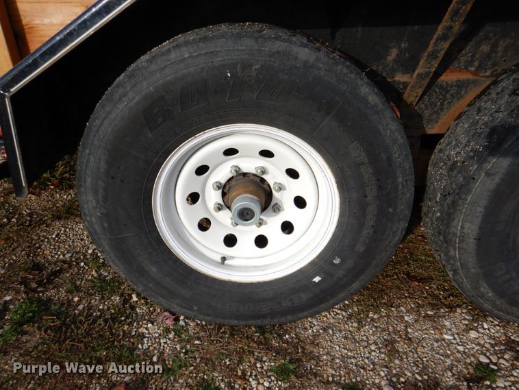 image for item DK1268 2015 H&H  utility trailer