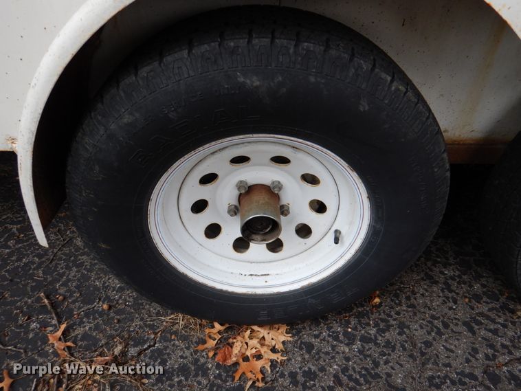 image for item DK1272 1999 Titan  enclosed cargo trailer