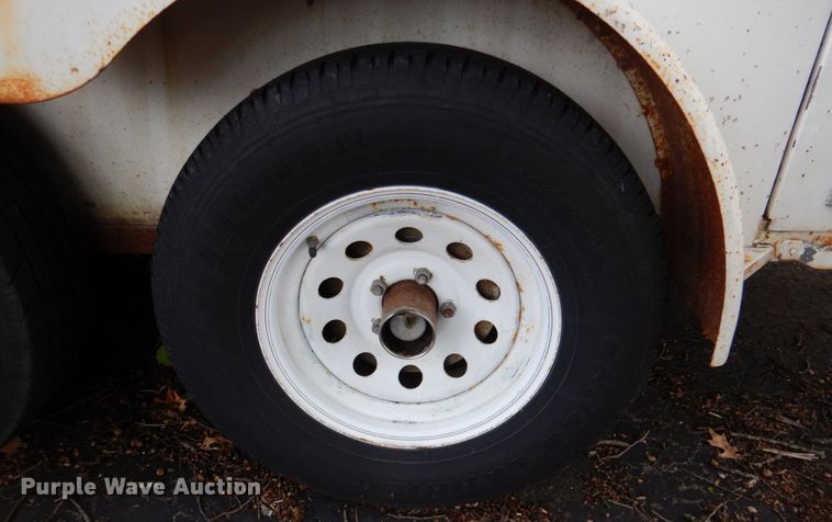 image for item DK1272 1999 Titan  enclosed cargo trailer