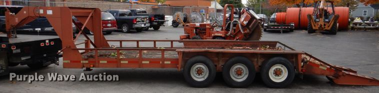 image for item DK1273 1999 Belshe T-2  equipment trailer