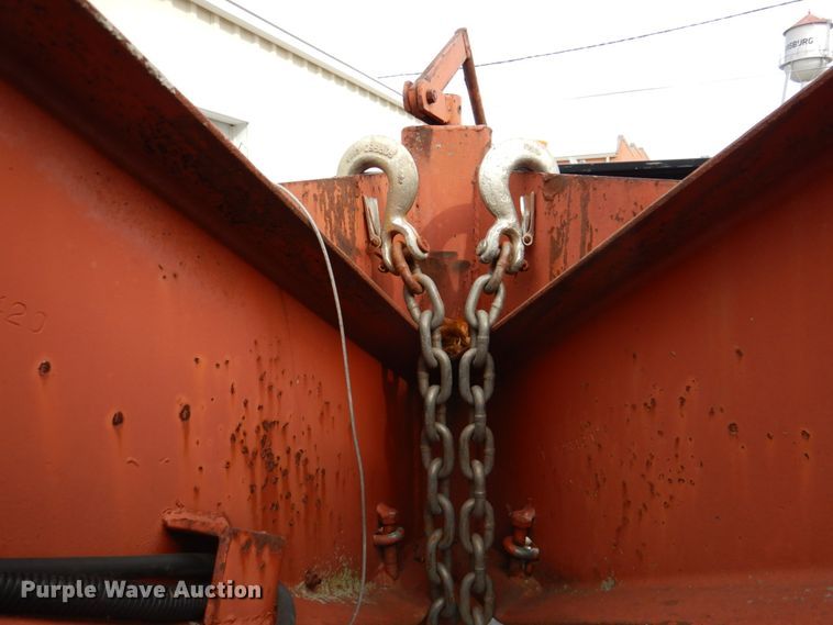 image for item DK1273 1999 Belshe T-2  equipment trailer