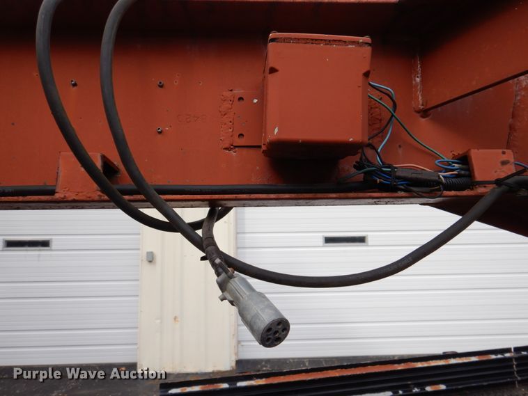 image for item DK1273 1999 Belshe T-2  equipment trailer