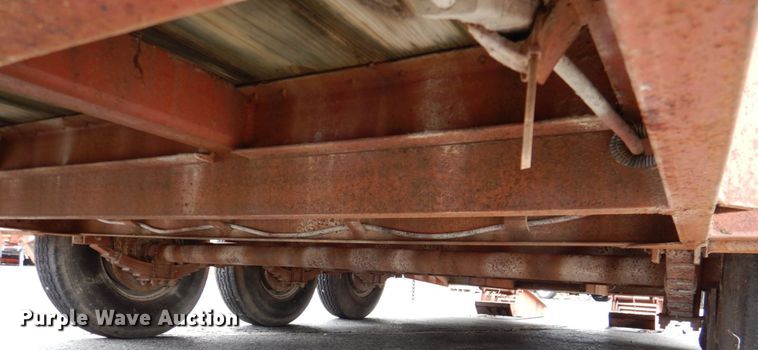 image for item DK1273 1999 Belshe T-2  equipment trailer