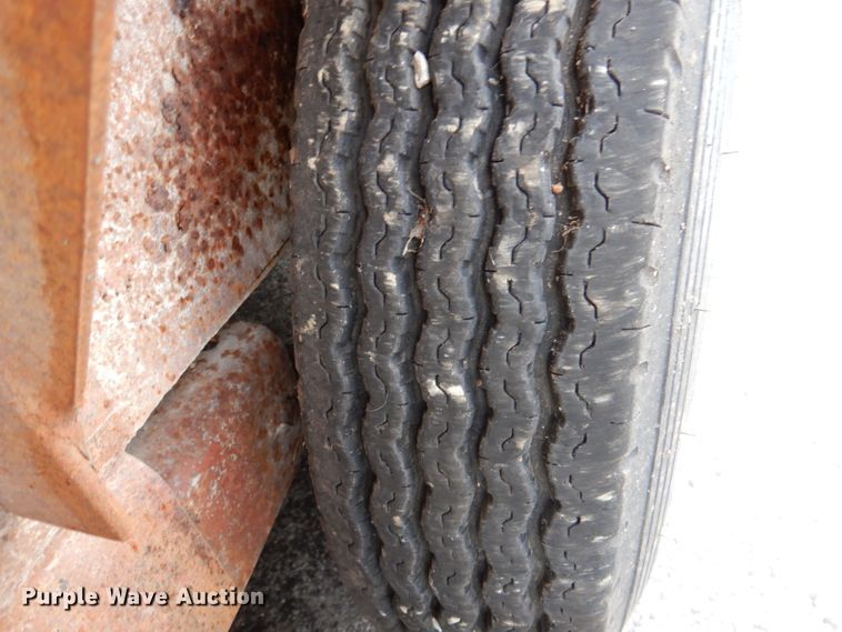 image for item DK1273 1999 Belshe T-2  equipment trailer